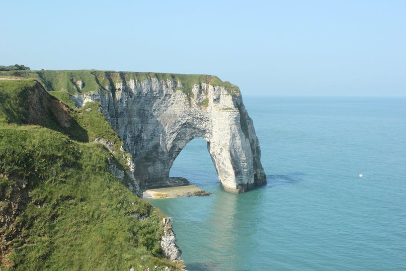 L'aiguille in Etretat von Sebastiaan van der Burg