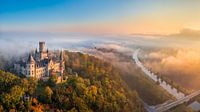 Panorama des Schlosses Marienburg bei Hannover, Deutschland