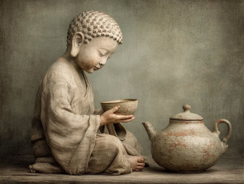 A bowl of tea. by Heike Hultsch