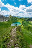 gratiger Blick auf den Schrecksee in den Allgäuer ALpen