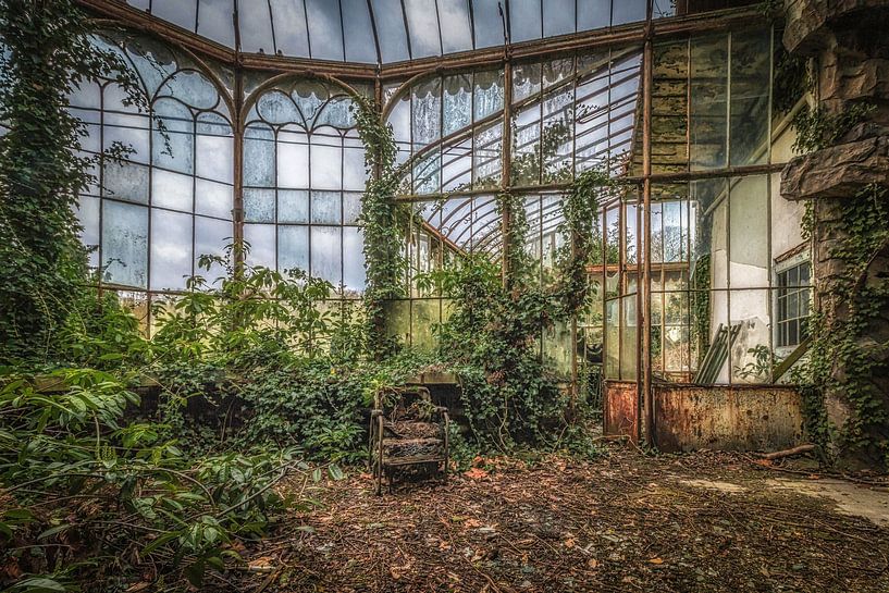 Château Rolls Royce avec une belle véranda par Marian van der Kallen Fotografie