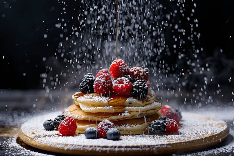 Pancakes  - Stilvolles Küchenposter von Poster Art Shop