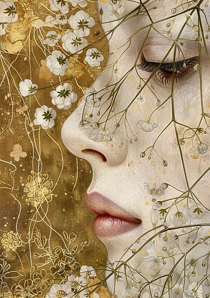 Gipskruid | Whispers of Gold van Bloemen Studio