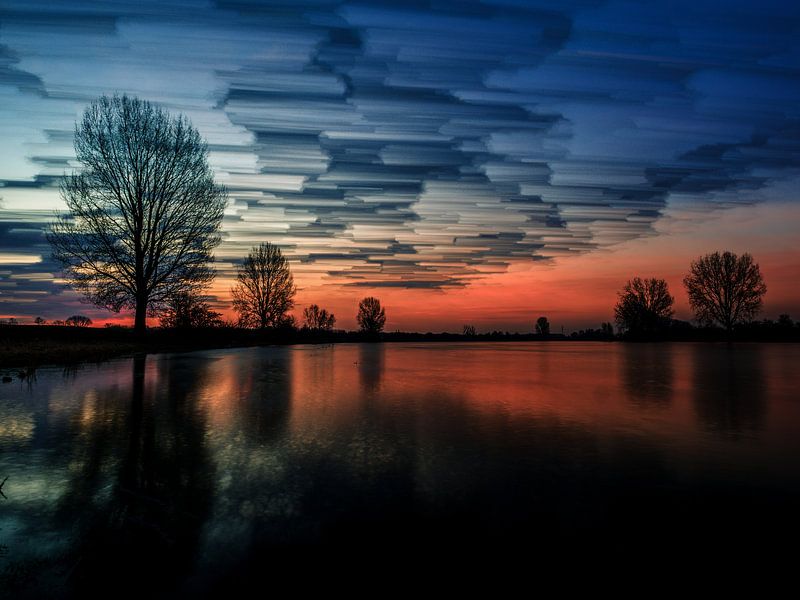 Painted sky (3:4) von Lex Schulte