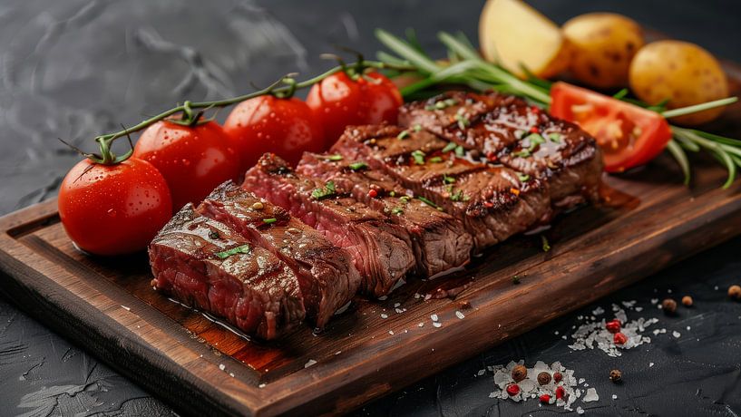 Filetsteak mit Salat von de-nue-pic