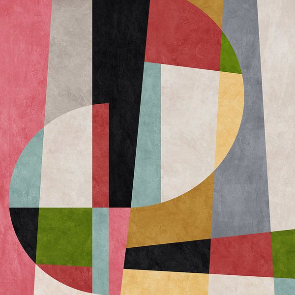 Abstrakte Farben 4 von Georgia Chagas