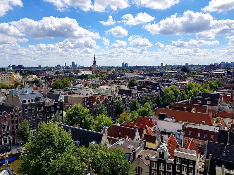 Amsterdam skyline von Patricia Leidekker
