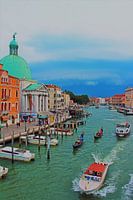 Der Canal Grande vor dem Sturm