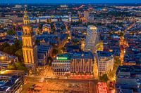 Mur est de la Grote Markt à Groningue