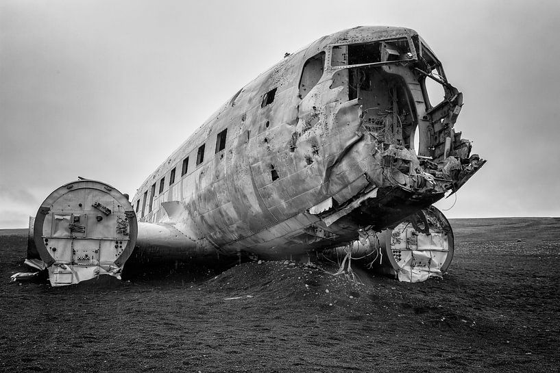 Dc-3 Flugzeugwrack Island von Menno Schaefer