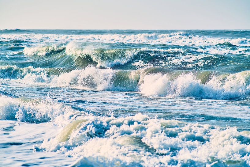 Wilde Nordsee vor Dänemark von Florian Kunde