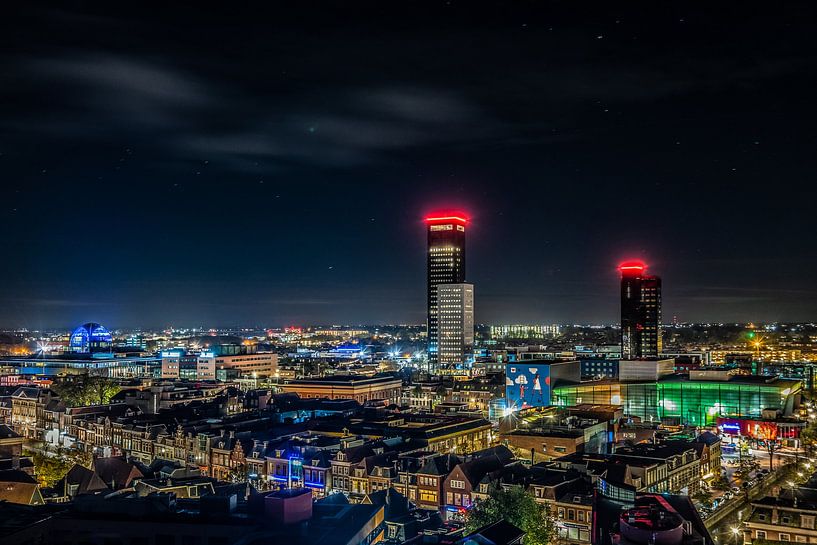 Leeuwarden bei Nacht von Alex De Haan