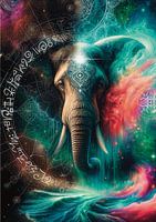 Wise Strength - Elephant Painting