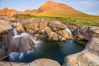 Fairy Pools at sunset