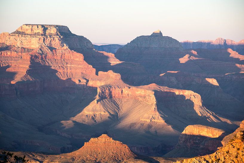 evening sun over the grand canyon by De wereld door de ogen van Hictures
