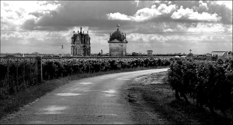 Landschap Frankrijk van Anuska Klaverdijk