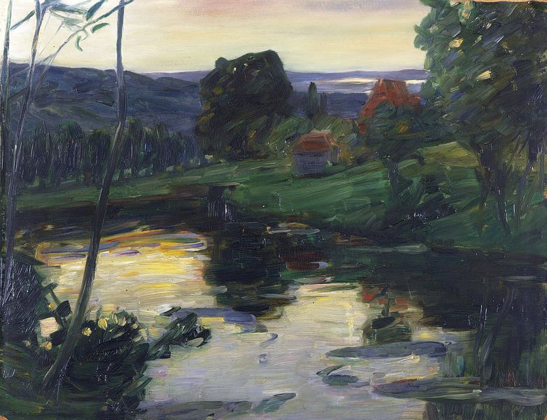 Paysage sur la mer Baltique, LEO PUTZ, vers 1905 par Atelier Liesjes