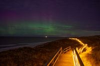 Northern Lights on the North Sea - Wenningstedt on Sylt