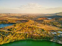 Blick über Bishoftu/Debre Zeit