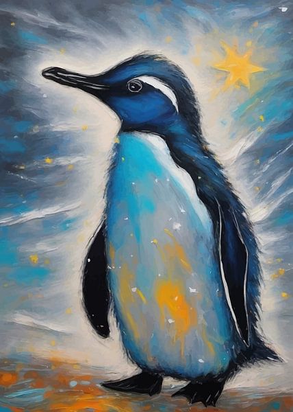Kleiner blauer Pinguin von MIROKKU