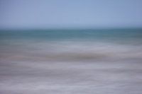 The sea on a storm day