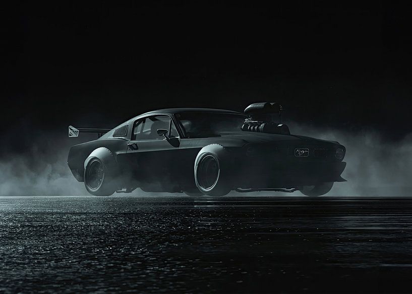 Ford Mustang Racing Night von Ma Chan