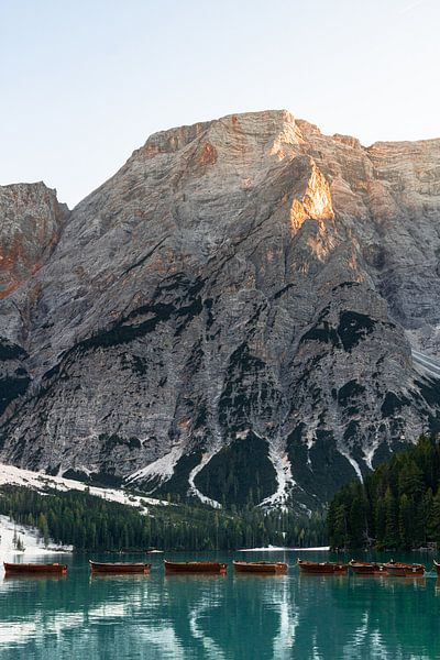 Lago di Braies, Dolomites by Youp Lotgerink