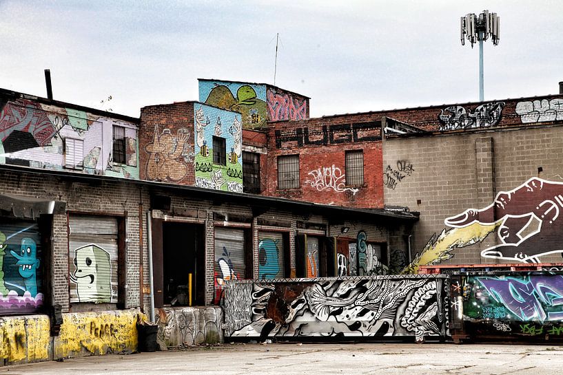 Graffiti in Hülle und Fülle von Nart Wielaard