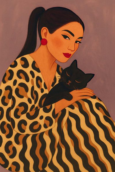 Des félins en pleine forme et à l'allure divine par Moonheart Artworks