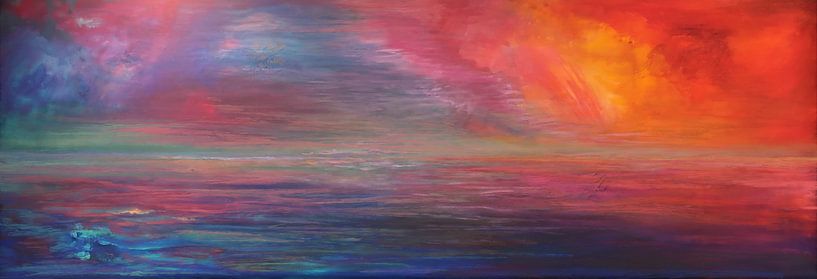 Sunset after storm van LISA DC