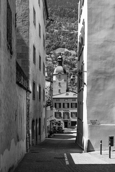 Brig Altstadtansicht, Schweiz von Imladris Images