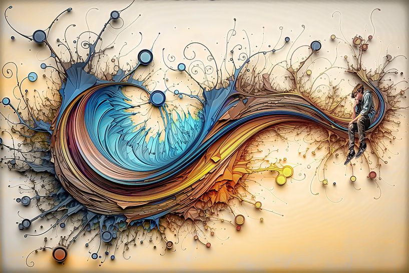 Choisir comment surfer sur la vague de la vie. par Harry Stok