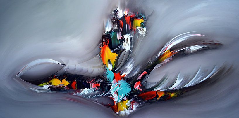 Abstrakt35 von Gena Theheartofart