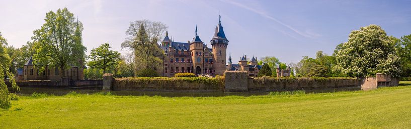 Panorama von Schloss De Haar von Henk Meijer Photography