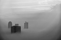Rotterdam : un ciel brumeux