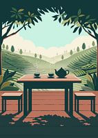 Teeplantagen in Sri Lanka