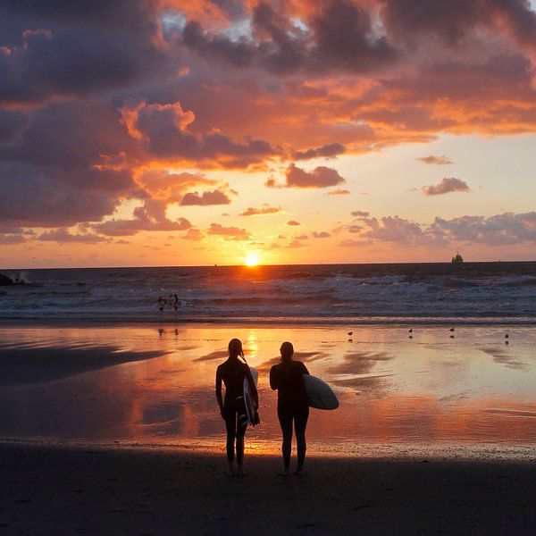 Na het surfen / After a surf day par geen poeha