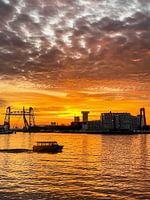 Coucher de soleil à Rotterdam (2)