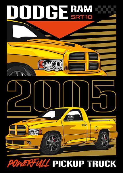 Dodge Ram SRT-10 Muscle Car von Adam Khabibi