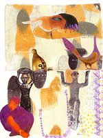 Ich blühe immer in einer Ecke