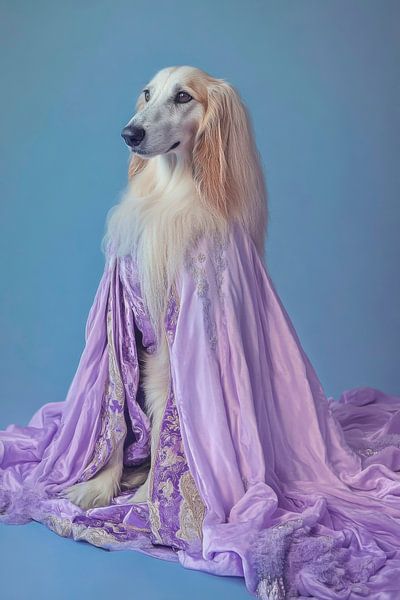 Afghan Hound by Poster Art Shop