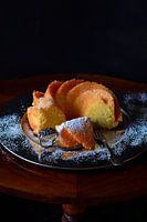 Still life with cake