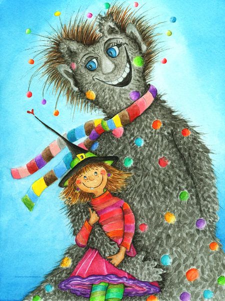 Sorcière &amp; Zottel par Sonja Mengkowski