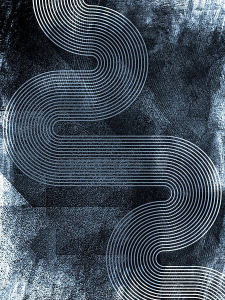 Arc-en-ciel Grunge par Mad Dog Art