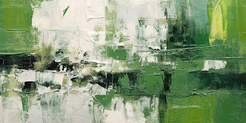 Abstraktes Grün von Bert Nijholt