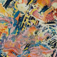 Fire Works - format carré partie droite du diptyque