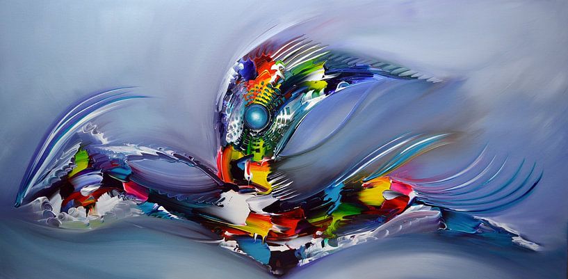 Bleu par Gena Theheartofart