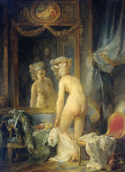 Morgentoilette - Jean Frédéric Schall von Meisterhafte Meister