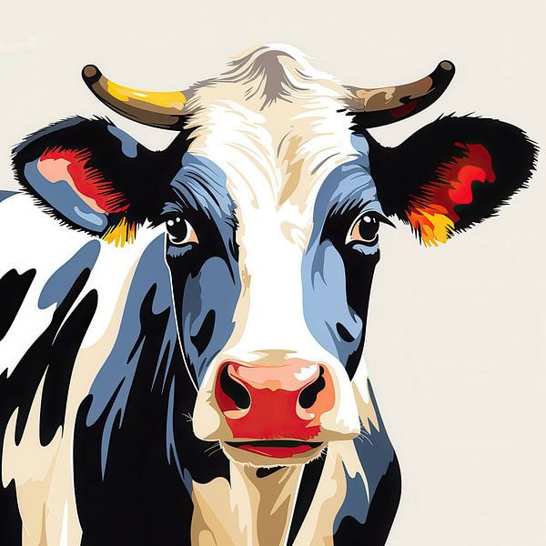 Pop art cow by Imagine