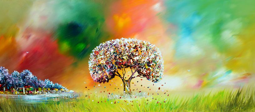 Landscape by Gena Theheartofart